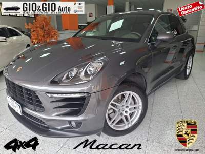 Porsche Macan Porsche Macan 2014 3.0d S 250cv pdk Grigio usata Cividate Camuno