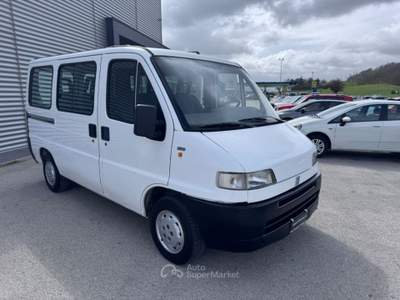 Fiat Ducato 9 posti 14 1.9 td diesel PM IVA ESPOSTA LEGGE 104 Bianco usata Sant'Angelo in vado