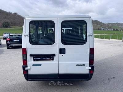 Fiat Ducato 9 posti 14 1.9 td diesel PM IVA ESPOSTA LEGGE 104 Bianco usata Sant'Angelo in vado