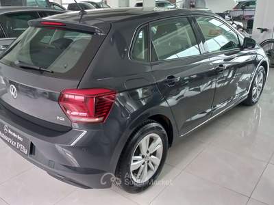 Volkswagen Polo 5p 1.0 tgi Comfortline 90cv my19 -neopatentati Grigio usata Monteiasi