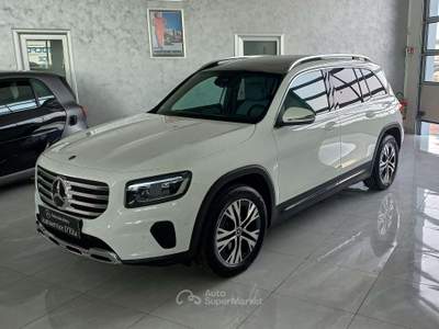 Mercedes-Benz Classe GLB GLB 200 d Progressive Advanced auto TETTO PANORAMA Bianco usata Monteiasi