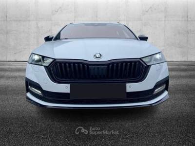 Skoda Octavia 2.0 TDI EVO SCR 150 CV DSG Wagon Sportline Bianco usata Pieve di Cento