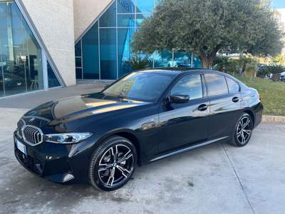 BMW Serie 3 330e 330e Msport possibilità noleggio no scoring Nero usata Gela