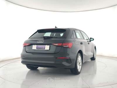 Audi A3 A3 sportback 35 2.0 tdi s-tronic acc Grigio usata Ghedi