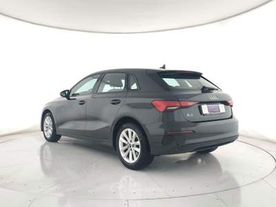 Audi A3 A3 sportback 35 2.0 tdi s-tronic acc Grigio usata Ghedi