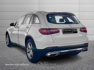Mercedes-Benz GLC Glc          (x253) - glc 220 d 4matic sport Bianco usata Ancona