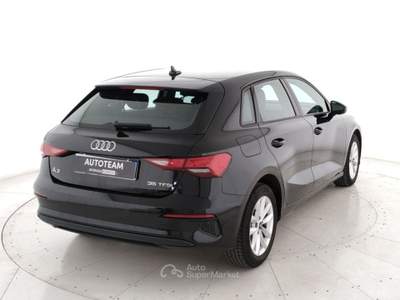 Audi A3 A3 sportback 35 1.5 tfsi mhev business s-tronic Nero usata Rovigo
