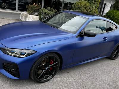 BMW Serie 4 430d unico proprietario tagliandi ufficiali BMW Blu/Azzurro usata Rovigo