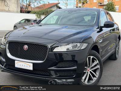 Jaguar F-Pace Jaguar F-Pace 2.0 20d Turbo Prestige #10220 Nero usata Samarate