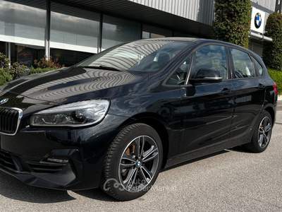 BMW Serie 2 Active Tourer 216i unico proprietario km super garantiti Nero usata Rovigo
