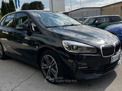 BMW Serie 2 Active Tourer 216i unico proprietario km super garantiti Nero usata Rovigo