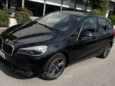 BMW Serie 2 Active Tourer 216i unico proprietario km super garantiti Nero usata Rovigo