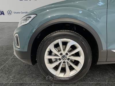 Volkswagen T-Roc 1.0 TSI 115CV Style - IMP. GPL/IVA ESPOSTA Blu/Azzurro usata Ravenna