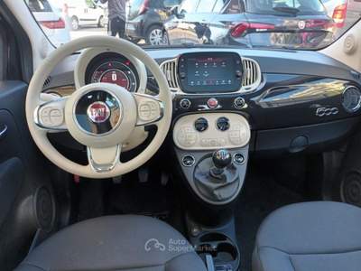 Fiat 500 1000 HYBRID 70 CV CARPLAY CLIMAUTO PDC TETTO ITA Nero usata Pistoia