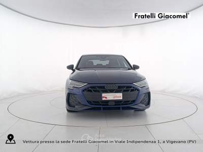 Audi A3 sportback 2.0 tdi s line edition 150cv s-tronic Blu/Azzurro usata Vigevano