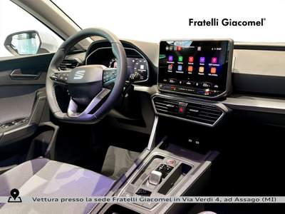Seat Leon 1.5 hybrid business 116cv dsg Bianco usata Assago