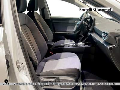 Seat Leon 1.5 hybrid business 116cv dsg Bianco usata Assago