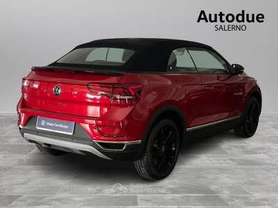 Volkswagen Polo T-roc cabriolet style 1.0 tsi 85 kw (115 cv) manuale Rosso usata Salerno