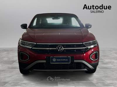 Volkswagen Polo T-roc cabriolet style 1.0 tsi 85 kw (115 cv) manuale Rosso usata Salerno