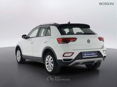 Volkswagen T-Roc 2.0 tdi scr 150cv style dsg Bianco usata Orzinuovi