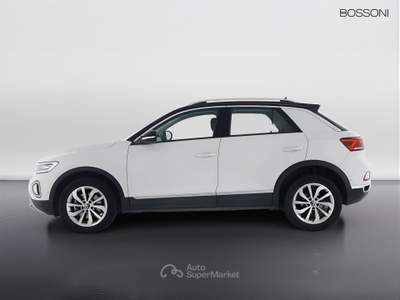 Volkswagen T-Roc 2.0 tdi scr 150cv style dsg Bianco usata Orzinuovi