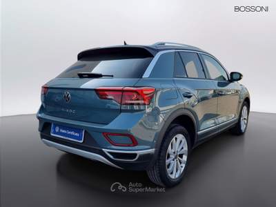 Volkswagen T-Roc 1.5 tsi act style dsg Nero usata Orzinuovi