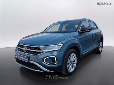 Volkswagen T-Roc 1.5 tsi act style dsg Nero usata Orzinuovi
