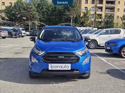 Ford EcoSport Ecosport 1.0 ecoboost st-line s&s 125cv Blu/Azzurro usata Bergamo