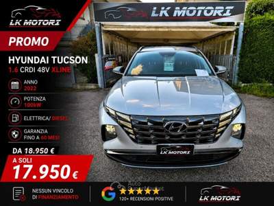 Hyundai Tucson Tucson 1.6 CRDI 48V XLine Grigio usata Ferrara