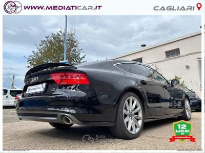 Audi A7 A7 SPB 3.0 TDI 245 CV quattro S tronic Nero usata Cagliari