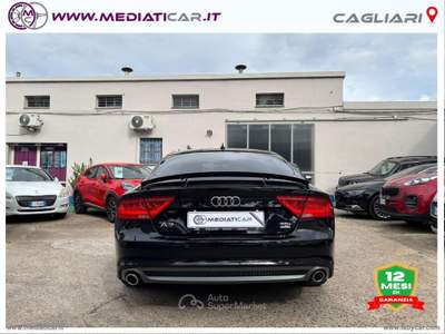 Audi A7 A7 SPB 3.0 TDI 245 CV quattro S tronic Nero usata Cagliari