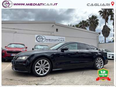 Audi A7 A7 SPB 3.0 TDI 245 CV quattro S tronic Nero usata Cagliari Audi A7 A7 SPB 3.0 TDI 245 CV quattro S tronic Nero usata Cagliari