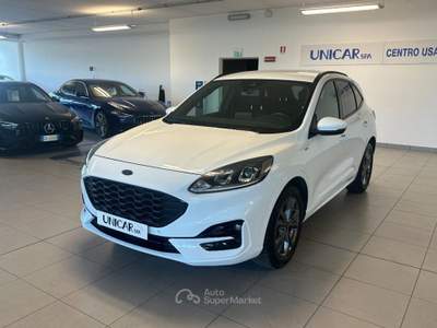 Ford Kuga 2.500 BENZINA FULL HYBRID 190 CV ST-LINE C.AUTO Bianco usata Alba Ford Kuga 2.500 BENZINA FULL HYBRID 190 CV ST-LINE C.AUTO Bianco usata Alba