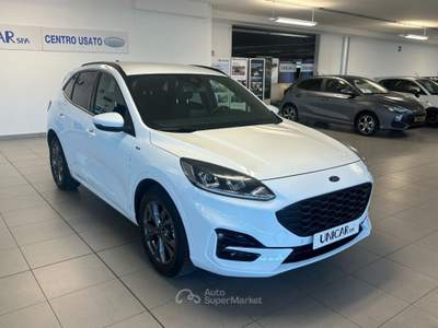 Ford Kuga 2.500 BENZINA FULL HYBRID 190 CV ST-LINE C.AUTO Bianco usata Alba