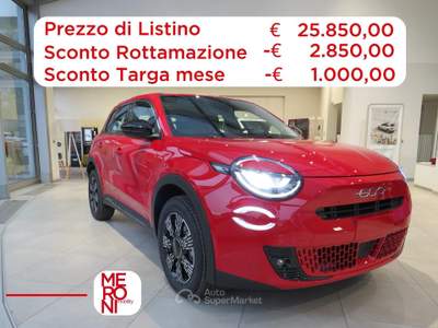 Fiat 600 1.2 Hybrid 110cv DCT MHEV Pop Rosso usata Seregno