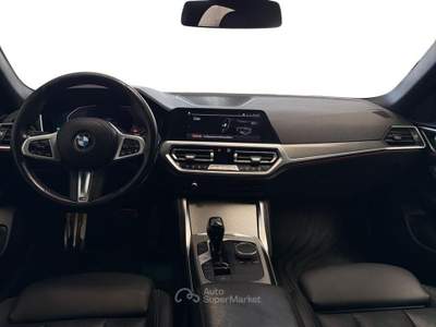 BMW Serie 4 Gran Coupé 420d 420d Gran Coupe mhev 48V xdrive Msport auto Bianco usata Trento