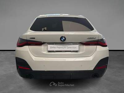 BMW Serie 4 Gran Coupé 420d 420d Gran Coupe mhev 48V xdrive Msport auto Bianco usata Trento