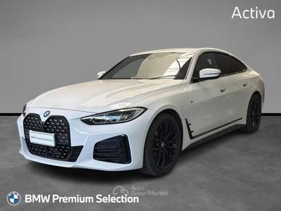 BMW Serie 4 Gran Coupé 420d 420d Gran Coupe mhev 48V xdrive Msport auto Bianco usata Trento