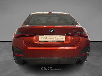 BMW Serie 4 Gran Coupé 430i 430i Gran Coupe Msport auto Arancione usata Trento