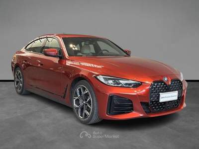 BMW Serie 4 Gran Coupé 430i 430i Gran Coupe Msport auto Arancione usata Trento