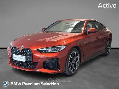 BMW Serie 4 Gran Coupé 430i 430i Gran Coupe Msport auto Arancione usata Trento