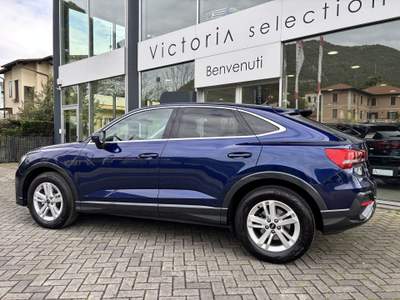 Audi Q3 35 TFSI 150 CV C.AUTOMATICO BUSINESS CARPLAY Blu/Azzurro usata Brescia