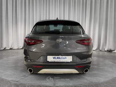 Alfa Romeo Stelvio 2.2 T D 190CV Business AT8 Q4-PELLE TOT-RETROC PACK DRIVER-ENTRY SAFETY SOLO KM 50700! Grigio usata ARTOGNE