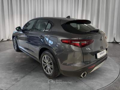 Alfa Romeo Stelvio 2.2 T D 190CV Business AT8 Q4-PELLE TOT-RETROC PACK DRIVER-ENTRY SAFETY SOLO KM 50700! Grigio usata ARTOGNE