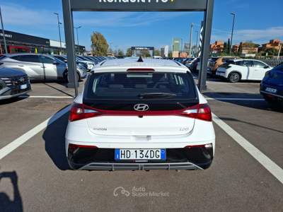 Hyundai i20 III 2023 1.0 t-gdi Connectline 100cv mt Bianco usata Roma