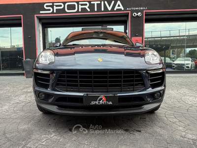 Porsche Macan ANTICIPO 2900,00 EURO RATA MENSILE 446,00 EURO S Diesel Blu/Azzurro usata Roma