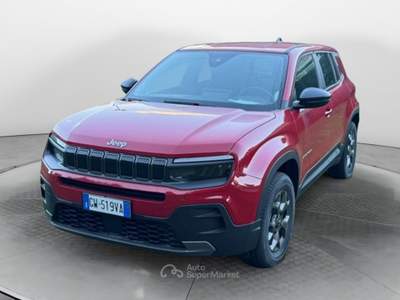 Jeep Avenger mhev longitude 1.2 100cv dct mhe Rosso usata Fisciano