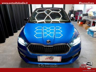 Skoda Fabia Fabia 1.0 TSI STYLE Twin Color Nero | 95CV Blu/Azzurro usata Badia