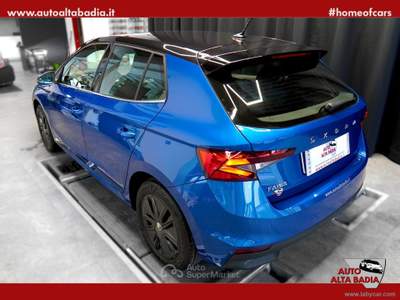 Skoda Fabia Fabia 1.0 TSI STYLE Twin Color Nero | 95CV Blu/Azzurro usata Badia