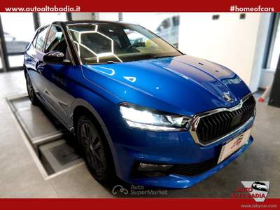 Skoda Fabia Fabia 1.0 TSI STYLE Twin Color Nero | 95CV Blu/Azzurro usata Badia